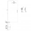 Душова система IMPRESE Centrum T-15415 - Фото 1